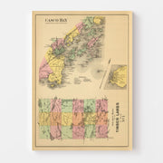 map of Casco Bay