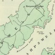 old Harpswell map