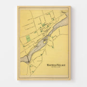 map of Machias