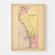 map of Ellsworth