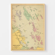map of Falmouth Fore