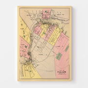 map of Calais