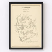 Stratham Vintage Map 1892