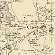 old Canaan map