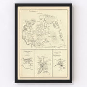 Piermont Vintage Map 1892