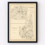 Thornton Vintage Map 1892