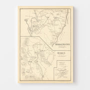 map of Bridgewater