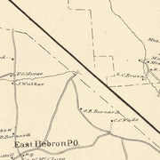 old Bridgewater map