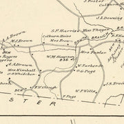 old Wentworth map