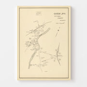 map of Gonic