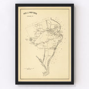 Rollinsford Vintage Map 1892