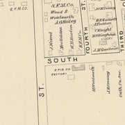 old Rollinsford map