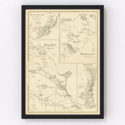 Middleton Vintage Map 1892