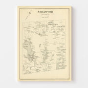 map of Strafford