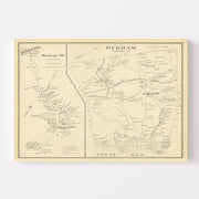 map of Durham