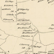 old Gilmanton map