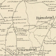 old Barnstead map