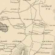 old Gilford map