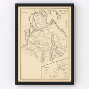 Gilford Vintage Map 1892