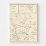 map of Sandwich