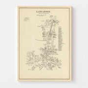 map of Lancaster