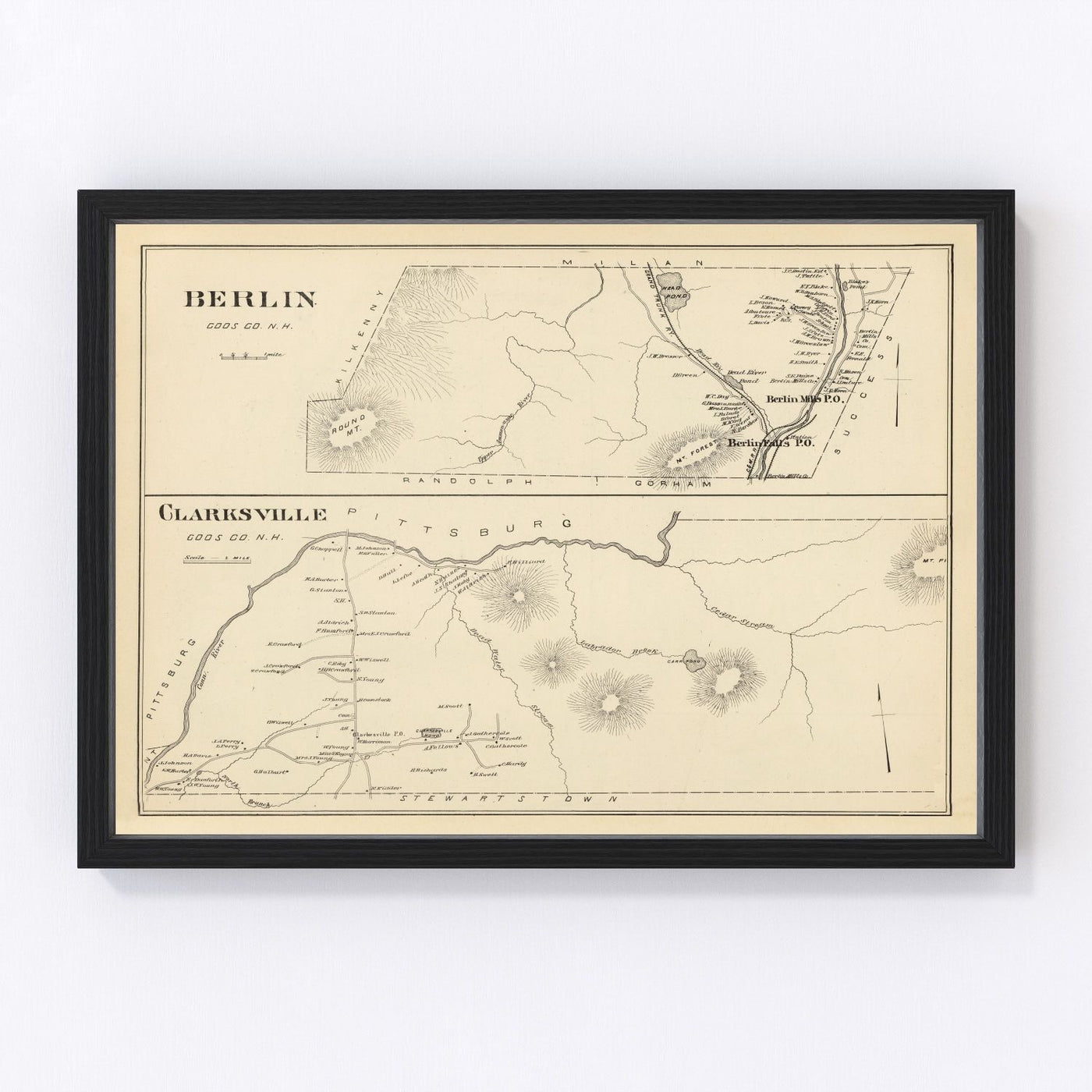 Berlin Vintage Map 1892