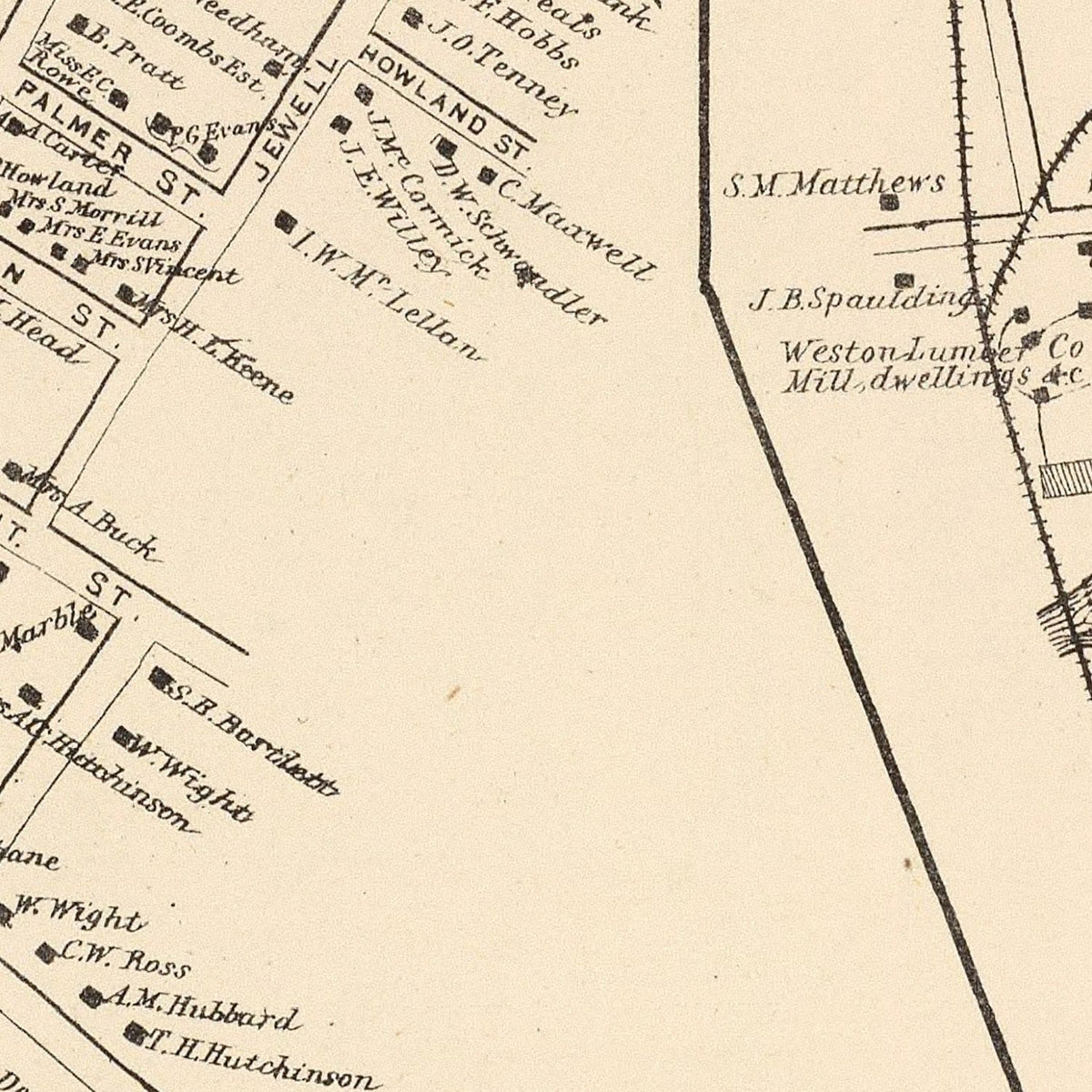 Vintage Gorham New Hampshire Maps