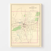 map of New Britain