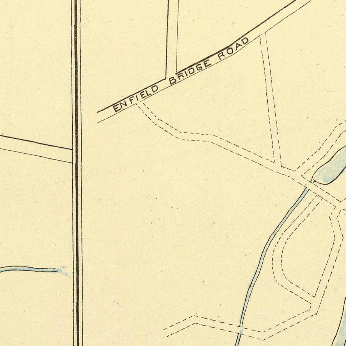 Restored historic details from the 1893 city map of Hazardville, Connecticut