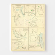 map of Wethersfield