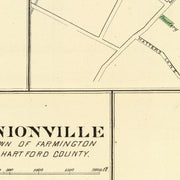 old Wethersfield map