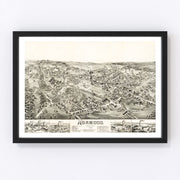 Norwood Vintage Map 1882