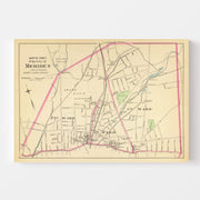 map of Meriden
