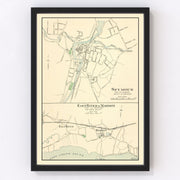Madison Vintage Map 1893