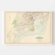 map of Bridgeport