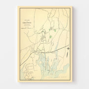 map of Greenwich