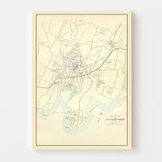 map of Stamford