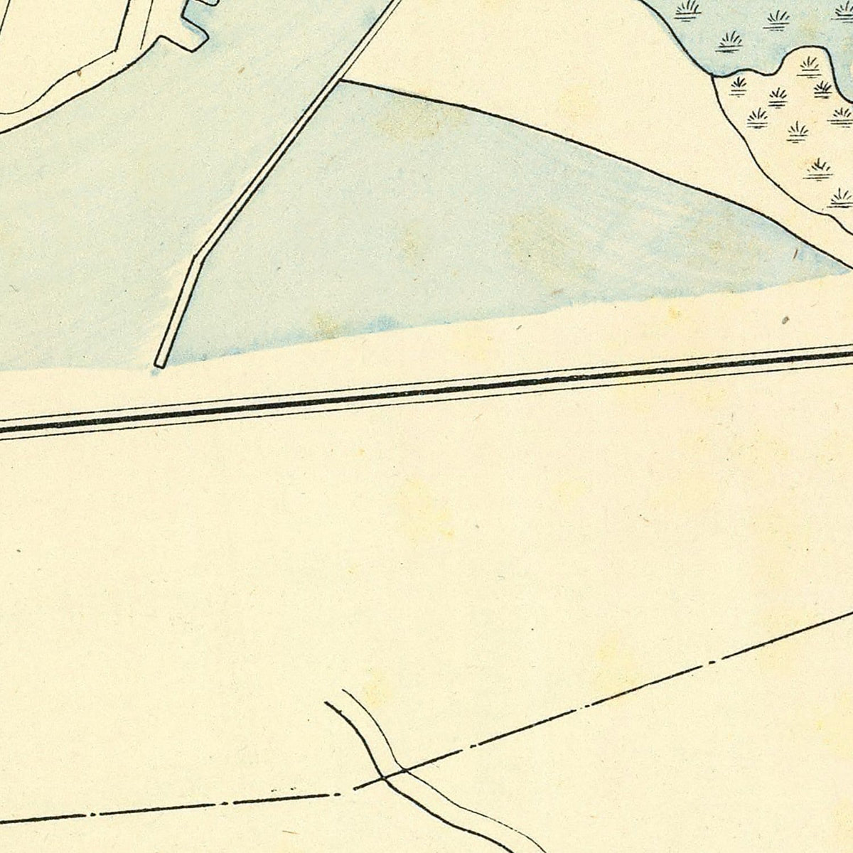 Restored historic details from the 1893 city map of Bethel, Connecticut