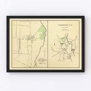 Litchfield Vintage Map 1893