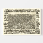 map of Boston Highla