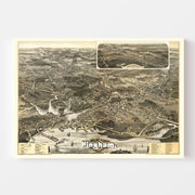 map of Hingham