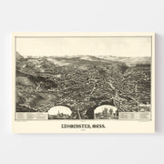 map of Leominster