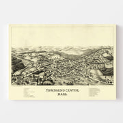 map of Townsend Cent