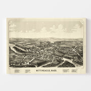 map of Mittineague