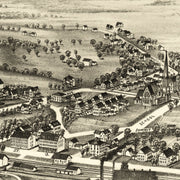 old Mittineague map