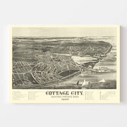 map of Cottage City