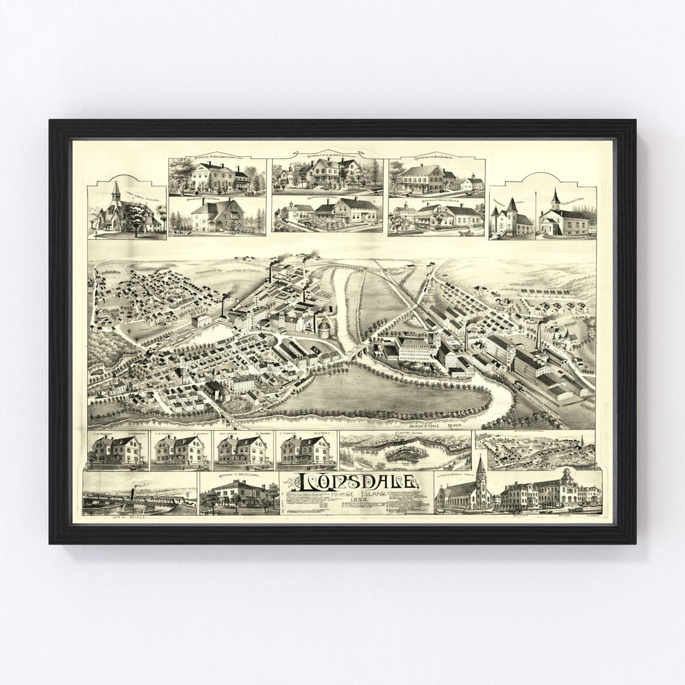 map of Lonsdale