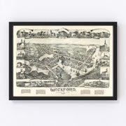 Wickford Vintage Map 1888
