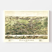 map of Cheshire