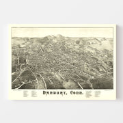 map of Danbury
